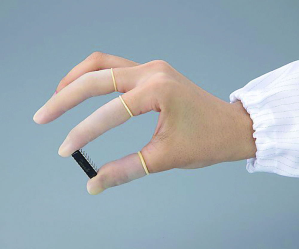 Finger Cots "High Grip", natural rubber Finger Cots "High Grip", natural rubber