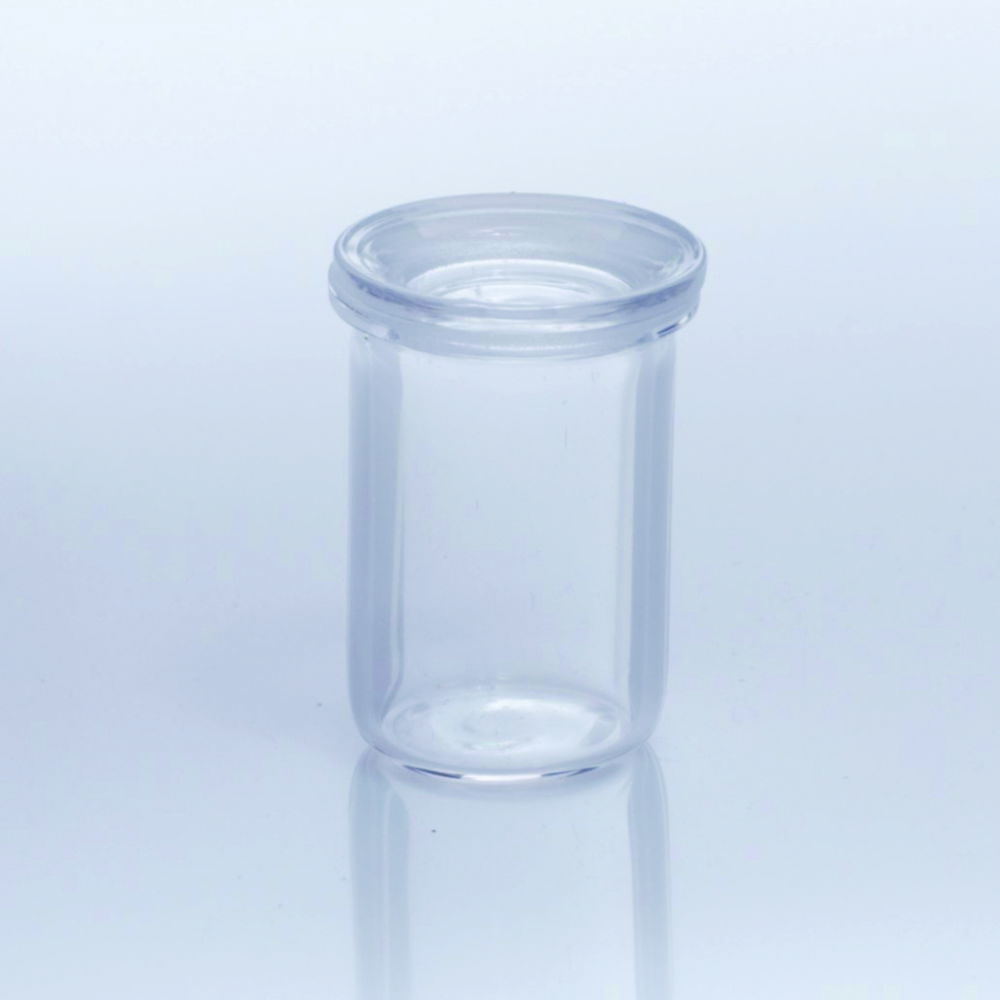Incineration crucibles, quartz glass