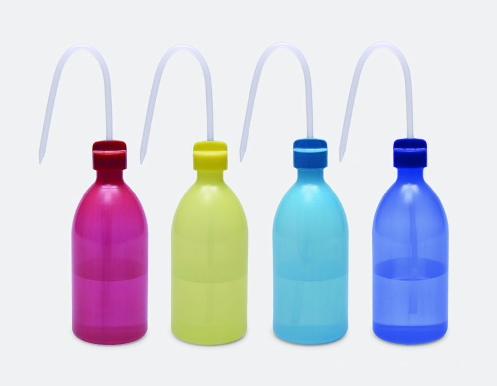 Wash bottles, narrow neck, PE Wash bottles, narrow neck, PE