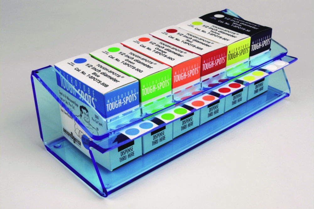 Label station, acrylic for Tough-Tags® / Cryo-Babies® / Tough-Spots® Label station, acrylic for Tough-Tags® / Cryo-Babies® / Tough-Spots®