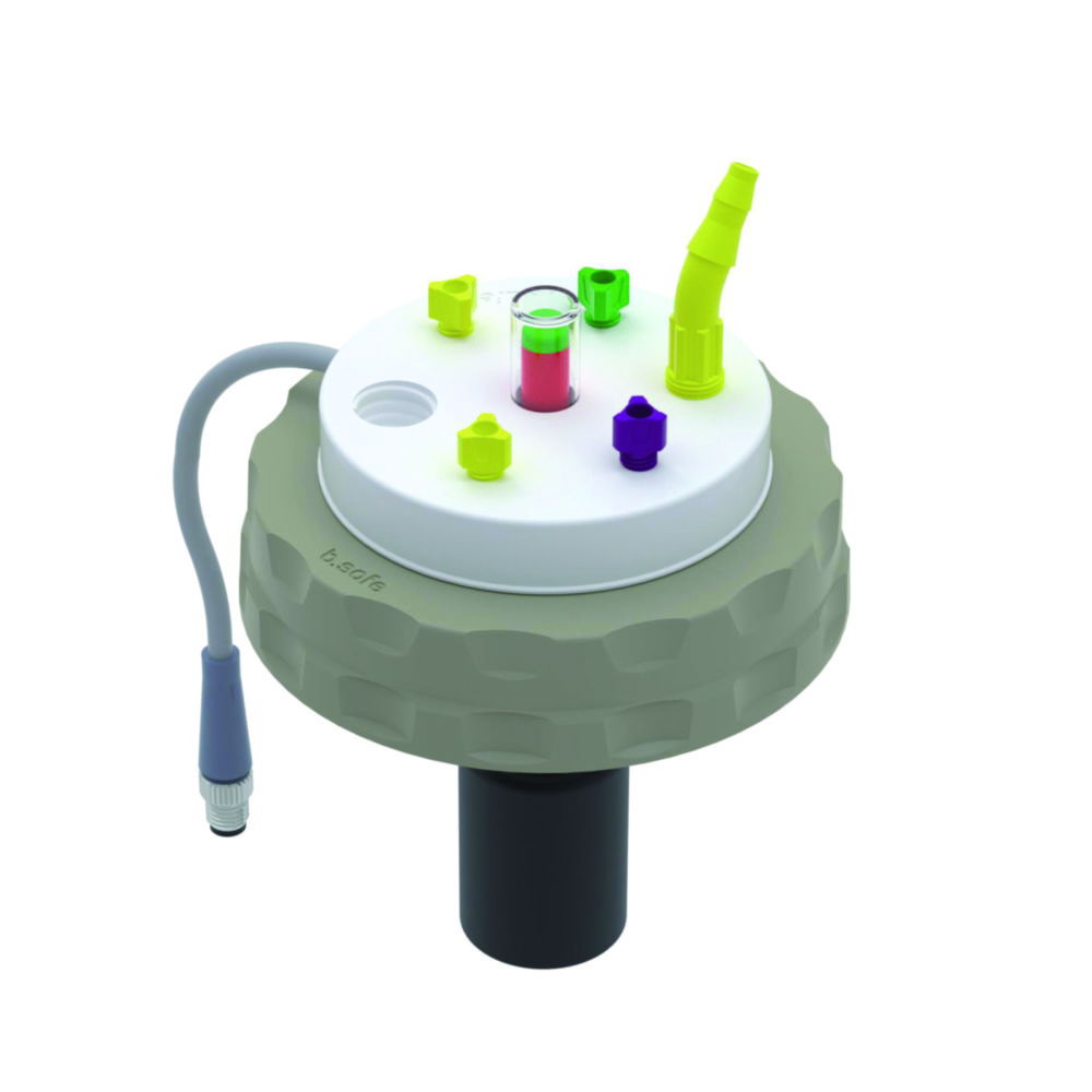 b.safe Waste Caps S 90, PE, with electronic fill level control b.safe Waste Caps S 90, PE, with electronic fill level control