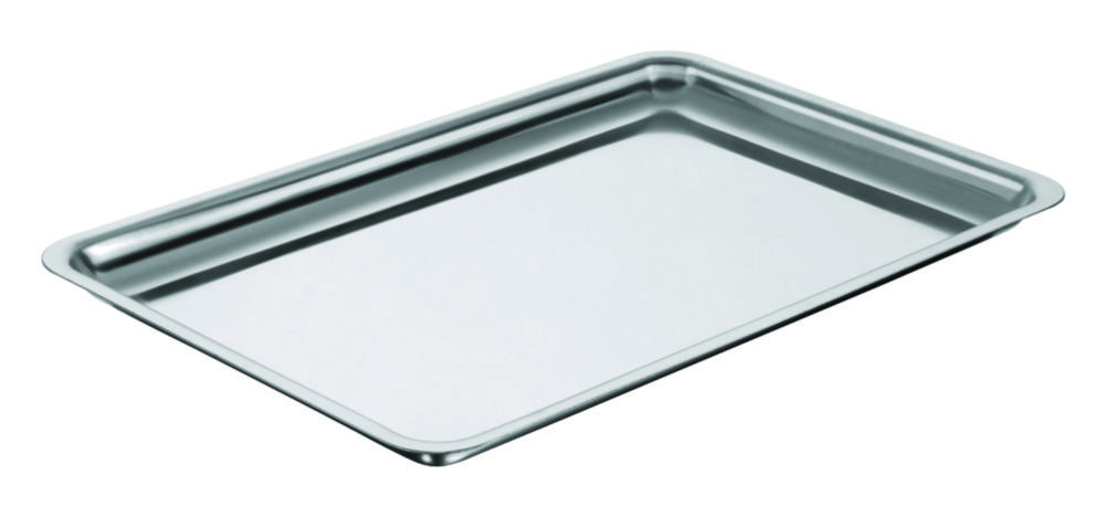 Trays, stainless steel