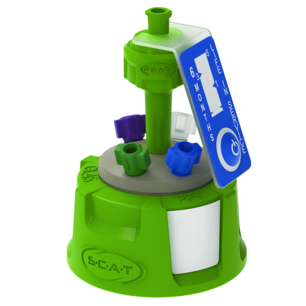 Safety caps, GreenLine, GL45, PEEK, PFAS Analytic Safety caps, GreenLine, GL45, PEEK, PFAS Analytic