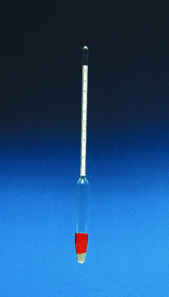 Hydrometers, relative density (S.G.) Hydrometers, relative density (S.G.)