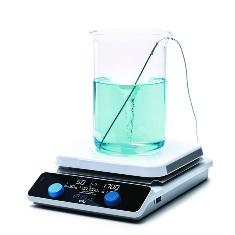 Magnetic stirrer with heating AREC 10 Advance System, with temperature probe Magnetic stirrer with heating AREC 10 Advance System, with temperature probe