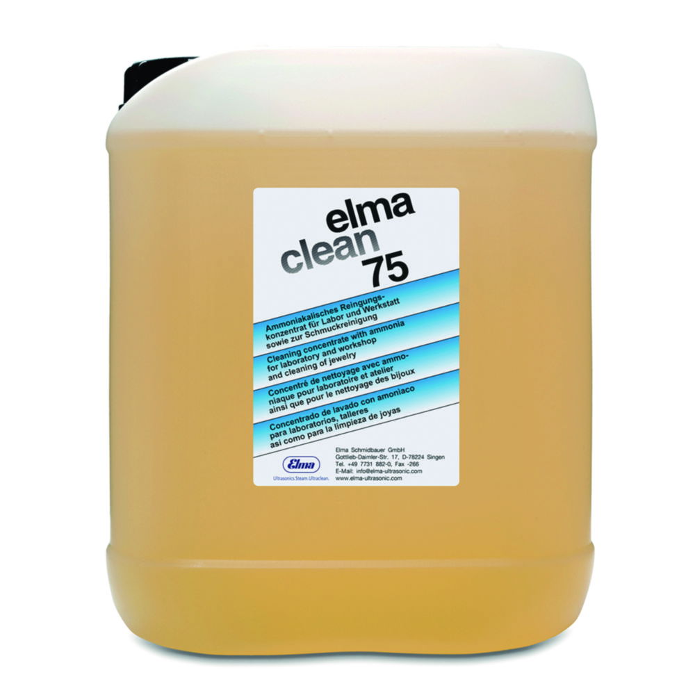 Concentrate for ultrasonic baths elma clean 75 Concentrate for ultrasonic baths elma clean 75