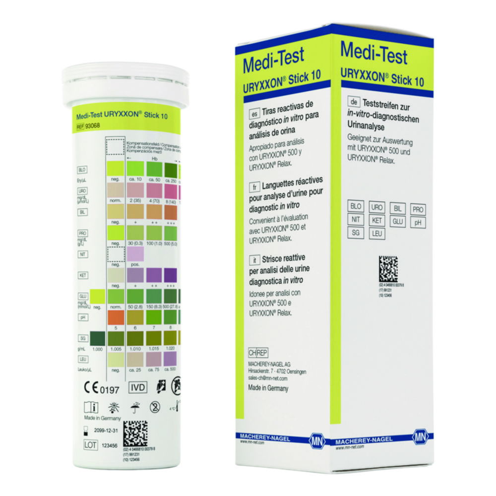 Test strips URYXXON® Stick 10 for Urine strip reader URYXXON® 500