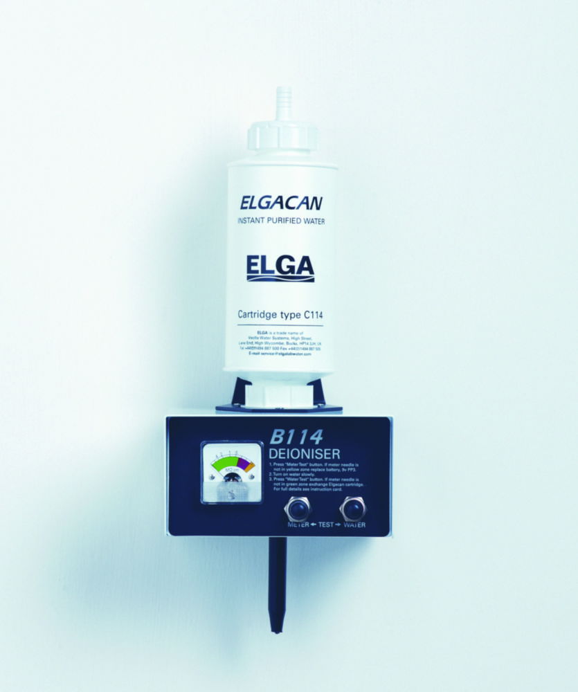 Laboratory ion exchanger Elga B114 Laboratory ion exchanger Elga B114