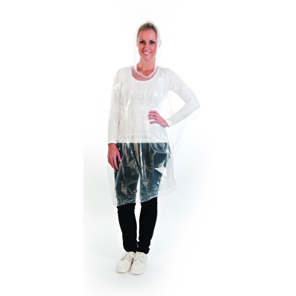 Poncho, transparent, PE Poncho, transparent, PE