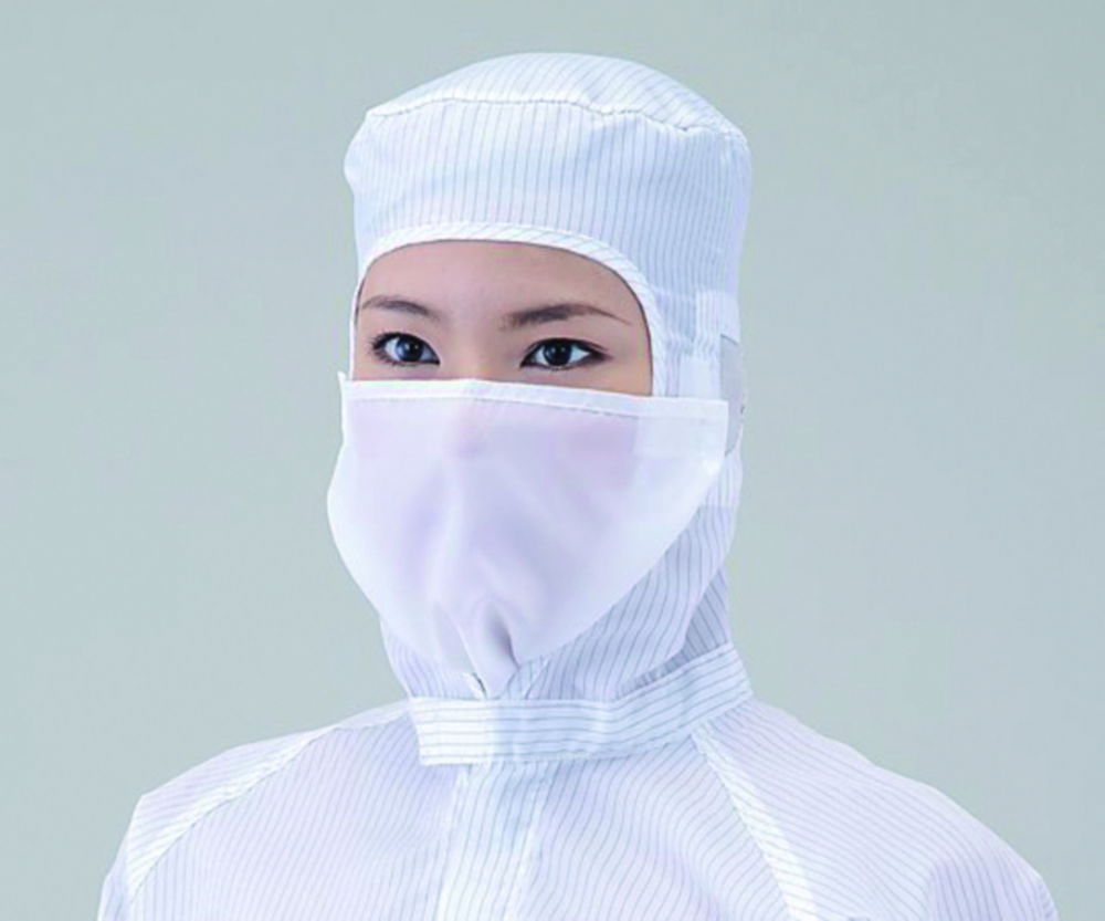 Masks ASPURE, for cleanroom overalls, Polyester Masks ASPURE, for cleanroom overalls, Polyester