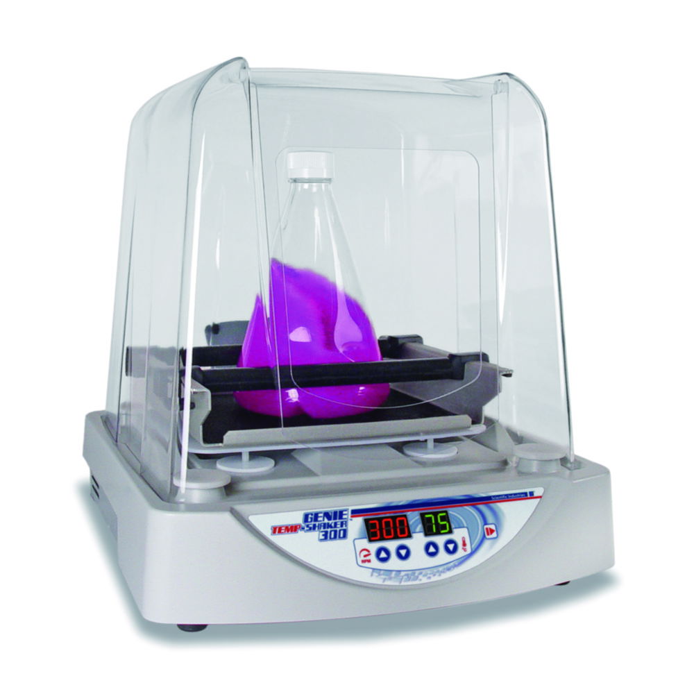 Benchtop shaking incubator Genie Temp-Shaker 300, with ratcheting clamp Benchtop shaking incubator Genie Temp-Shaker 300, with ratcheting clamp