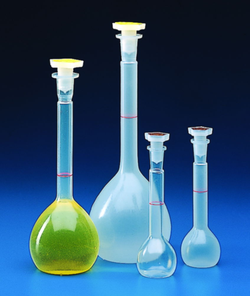 Flasks, volumetric, PP Flasks, volumetric, PP