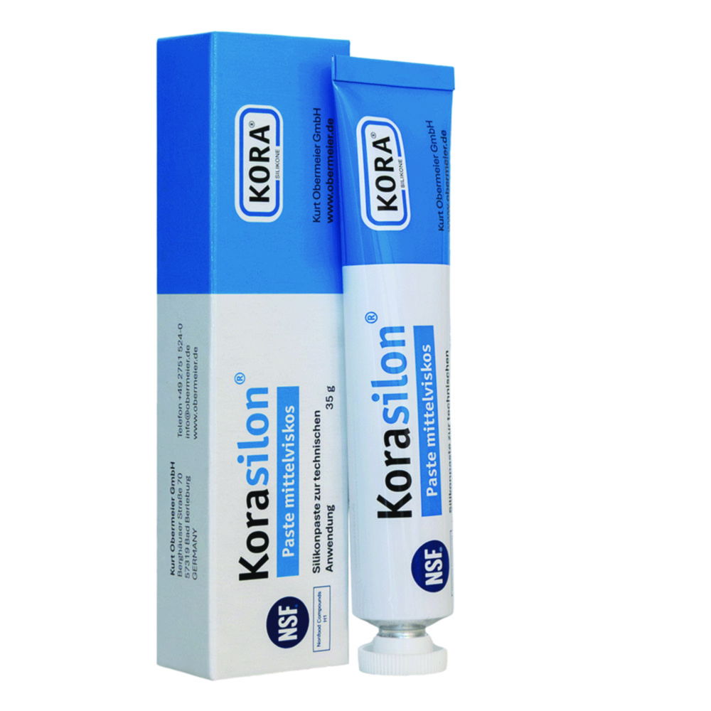 Korasilon® silicone high vacuum grease, medium viscosity Korasilon® silicone high vacuum grease, medium viscosity