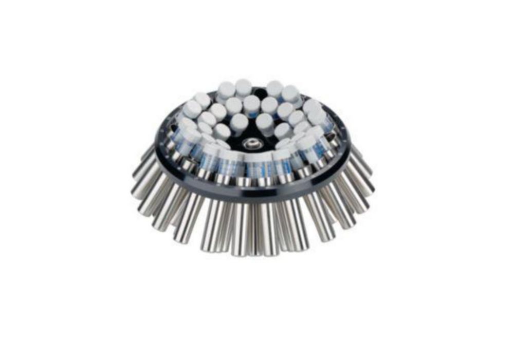 Fixed angle rotor with steel sleeves F-35-48-17 for centrifuges 5804/5804 R, 5810/5810 R Fixed angle rotor with steel sleeves F-35-48-17 for centrifuges 5804/5804 R, 5810/5810 R