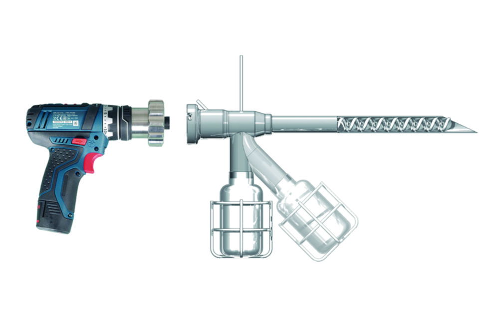 Sampler PowderProof®, horizontal, for granulates Sampler PowderProof®, horizontal, for granulates