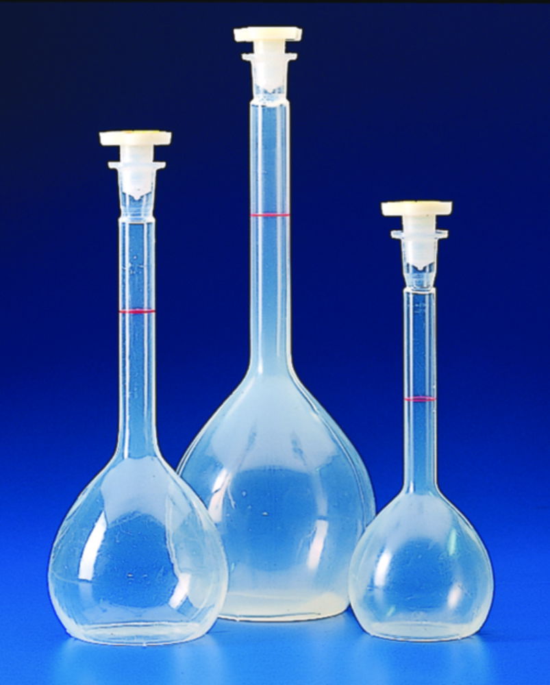 Flasks, volumetric, PMP (TPX) Flasks, volumetric, PMP (TPX)