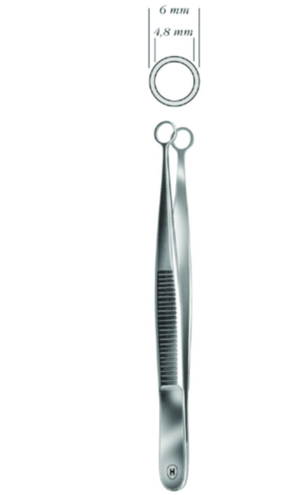 Forceps, Ø 6 mm
