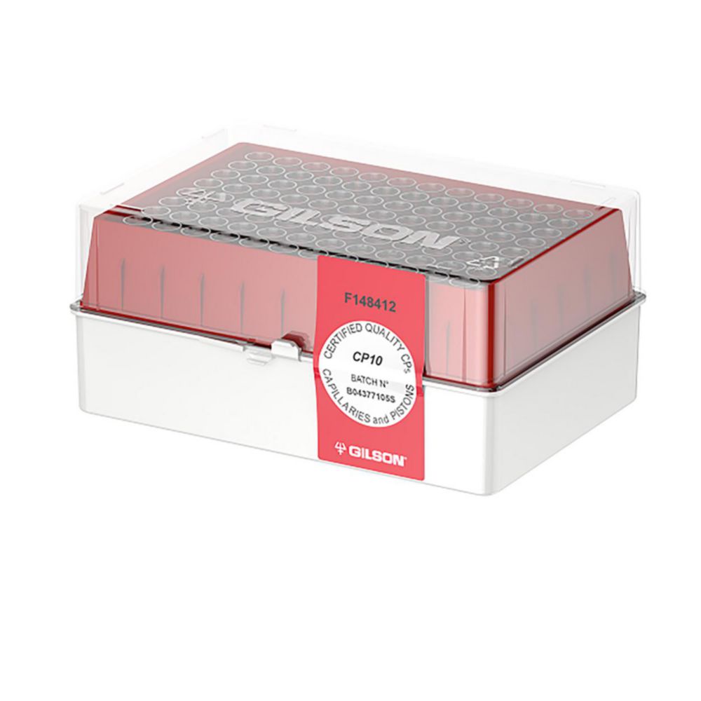 Capillary pistons tips, PP, TIPACK™ box Capillary pistons tips, PP, TIPACK™ box