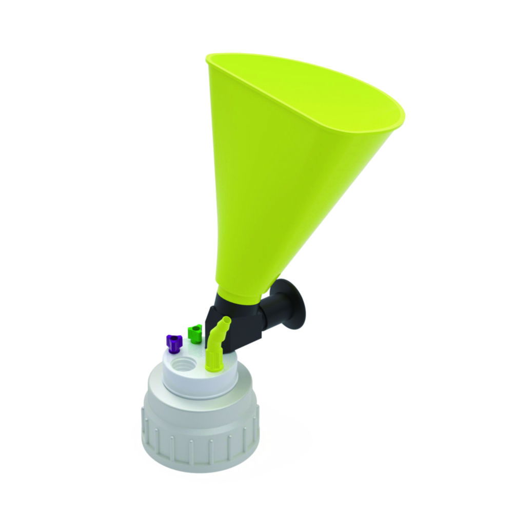 b.safe Waste Caps B 53, PE, with filling funnel b.safe Waste Caps B 53, PE, with filling funnel