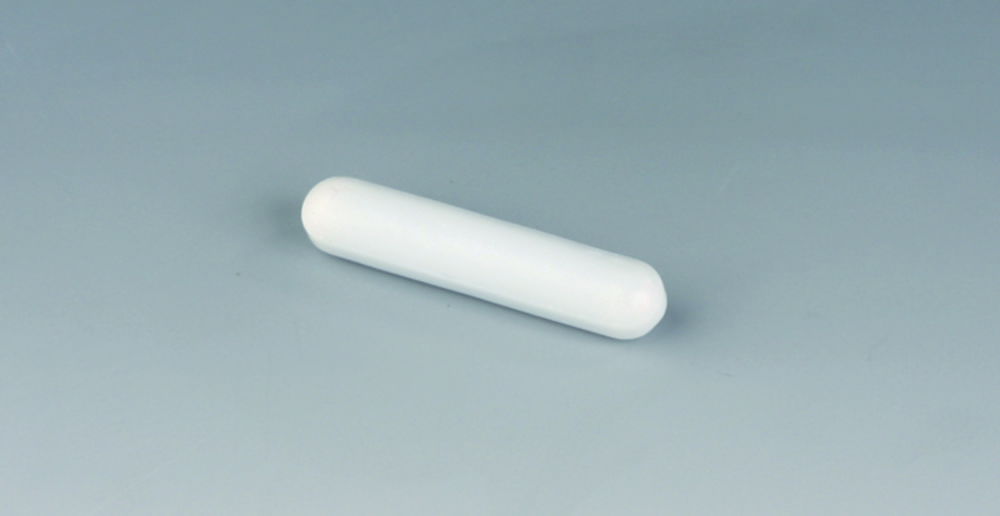 Magnetic stirring bars, cylindrical, PTFE Magnetic stirring bars, cylindrical, PTFE