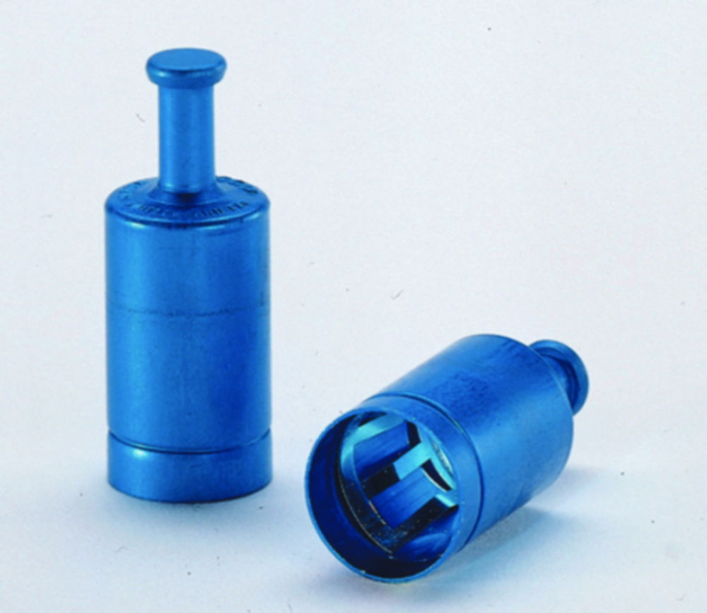 Metal caps, Labocap with handle, Aluminium Metal caps, Labocap with handle, Aluminium