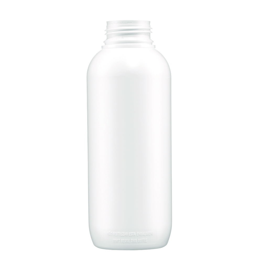 Round Bottles without closure, series 321 "VarioPack Dual" with PA barrier layer, white