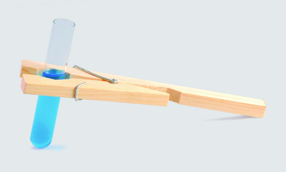 Test tube holders, wood Test tube holders, wood