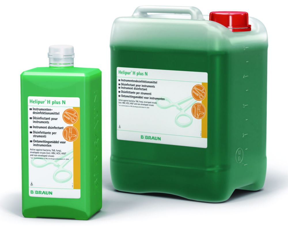 Disinfectant for temperature-sensitive materials, Helipur® H plus N Disinfectant for temperature-sensitive materials, Helipur® H plus N
