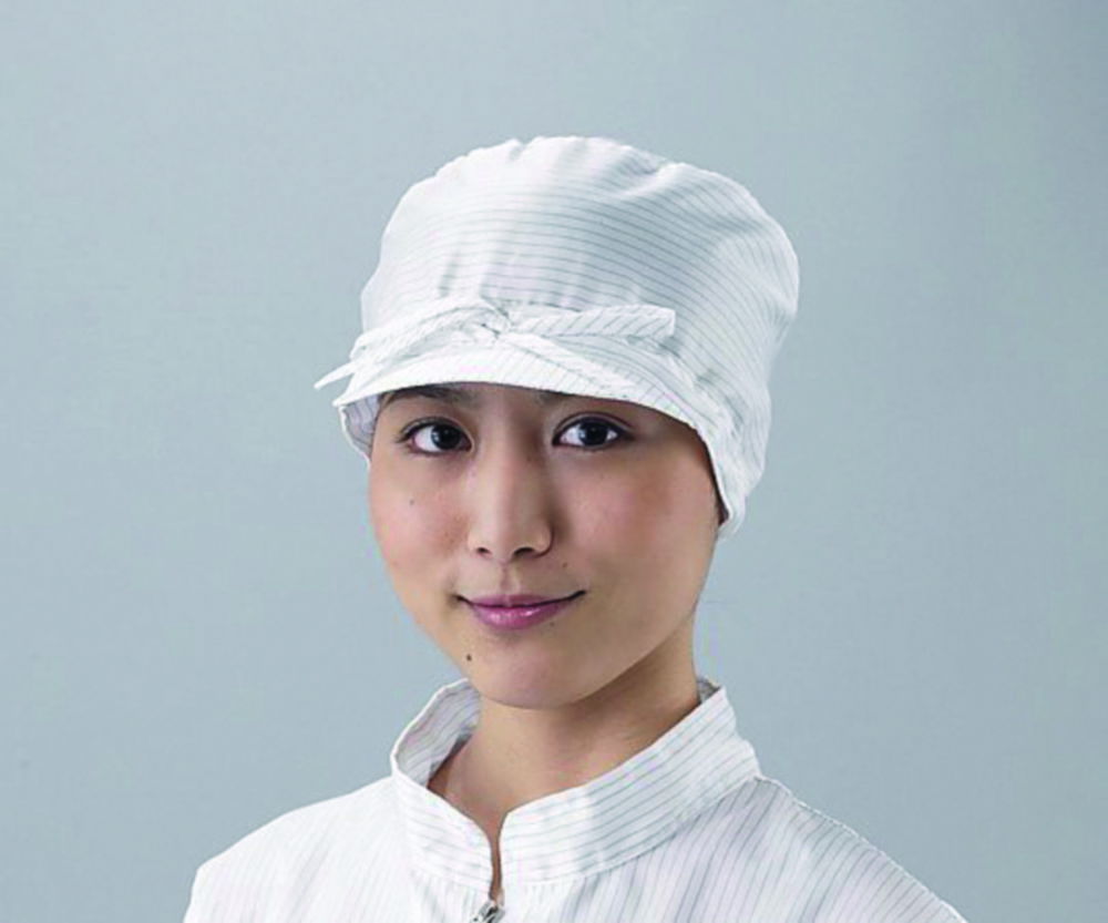 Caps ASPURE, for cleanroom, Polyester