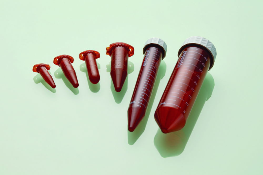 Eppendorf tubes SnapTec®, PP, amber Eppendorf tubes SnapTec®, PP, amber