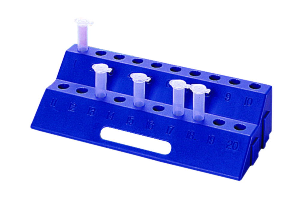 Microtube Rack, 20-Well, PP Microtube Rack, 20-Well, PP