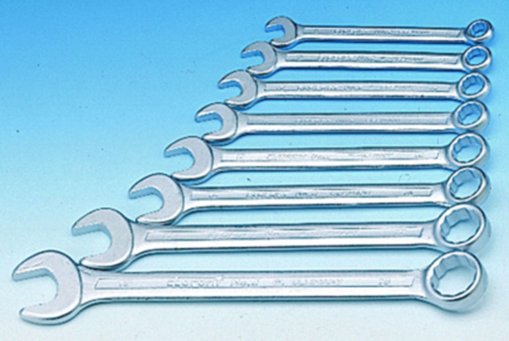 Combination spanner set Combination spanner set