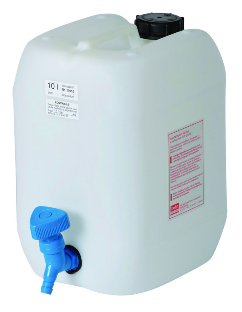 Aspirator Carboys behroplast®, HDPE Aspirator Carboys behroplast®, HDPE