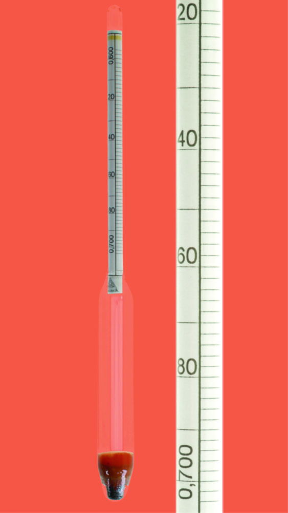 Density hydrometers without thermometer Density hydrometers without thermometer