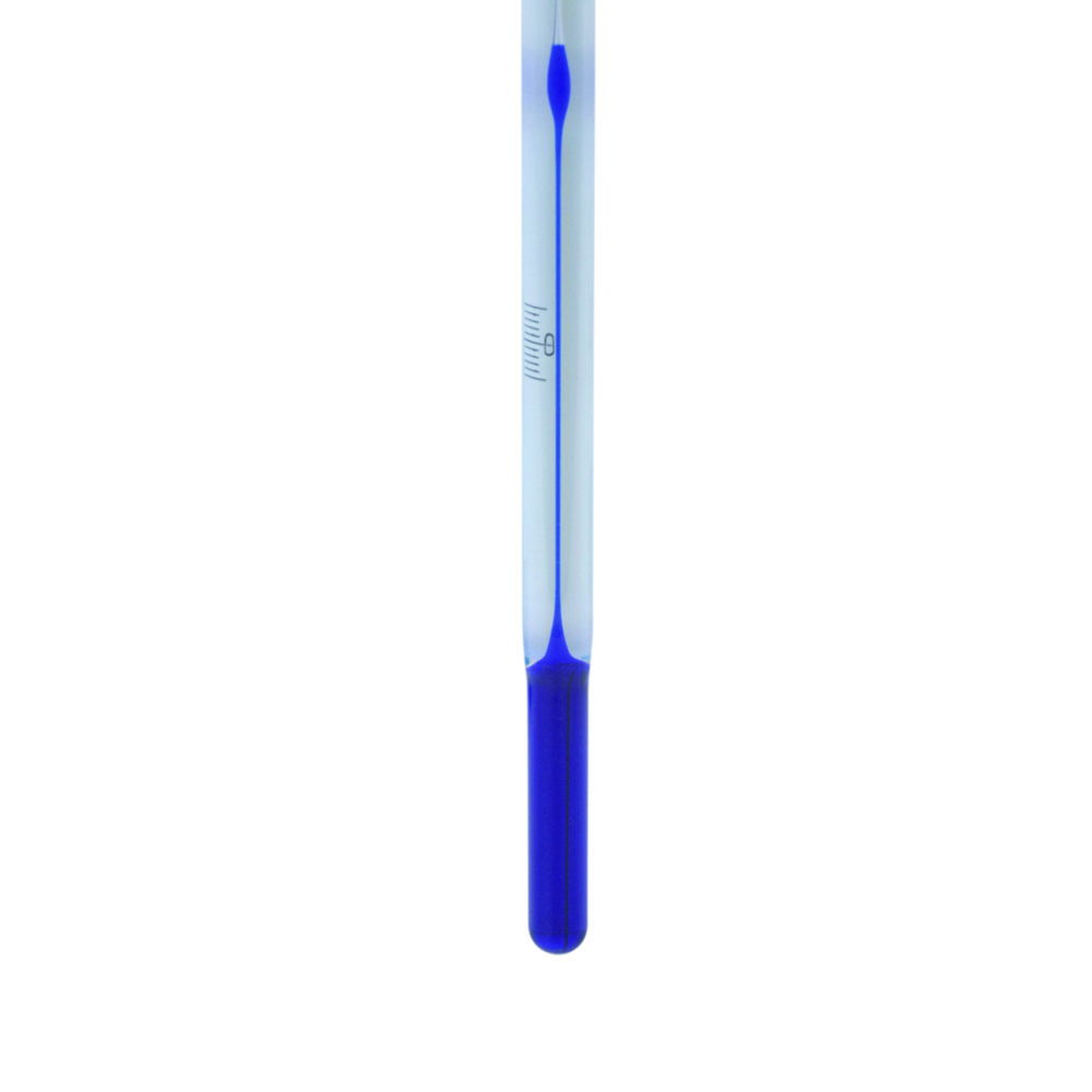 ASTM-Thermometers ACCU-SAFE, stem type, immersion depth total, with auxiliary scale ASTM-Thermometers ACCU-SAFE, stem type, immersion depth total, with auxiliary scale