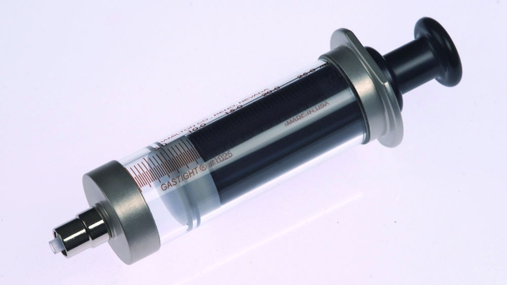 Microlitre syringes, 1000 series, TLL, with metal flange Microlitre syringes, 1000 series, TLL, with metal flange