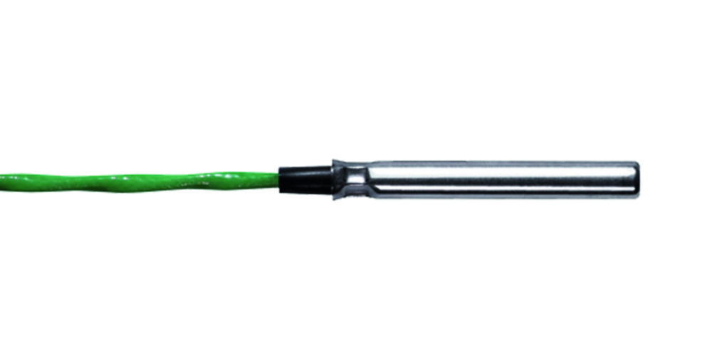 Temperature probe with stainless steel sleeve, thermocouple type K Temperature probe with stainless steel sleeve, thermocouple type K