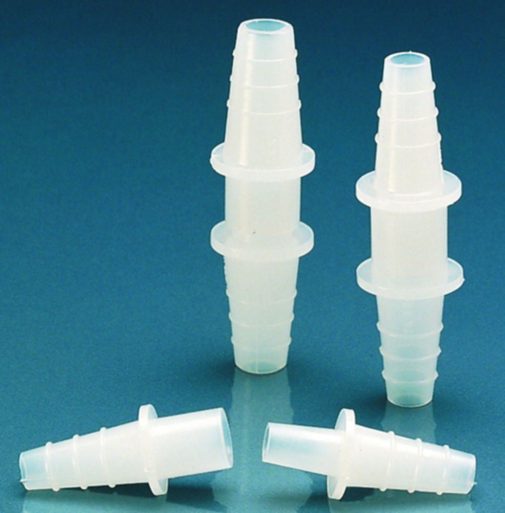 Plug tubing connectors, PE Plug tubing connectors, PE