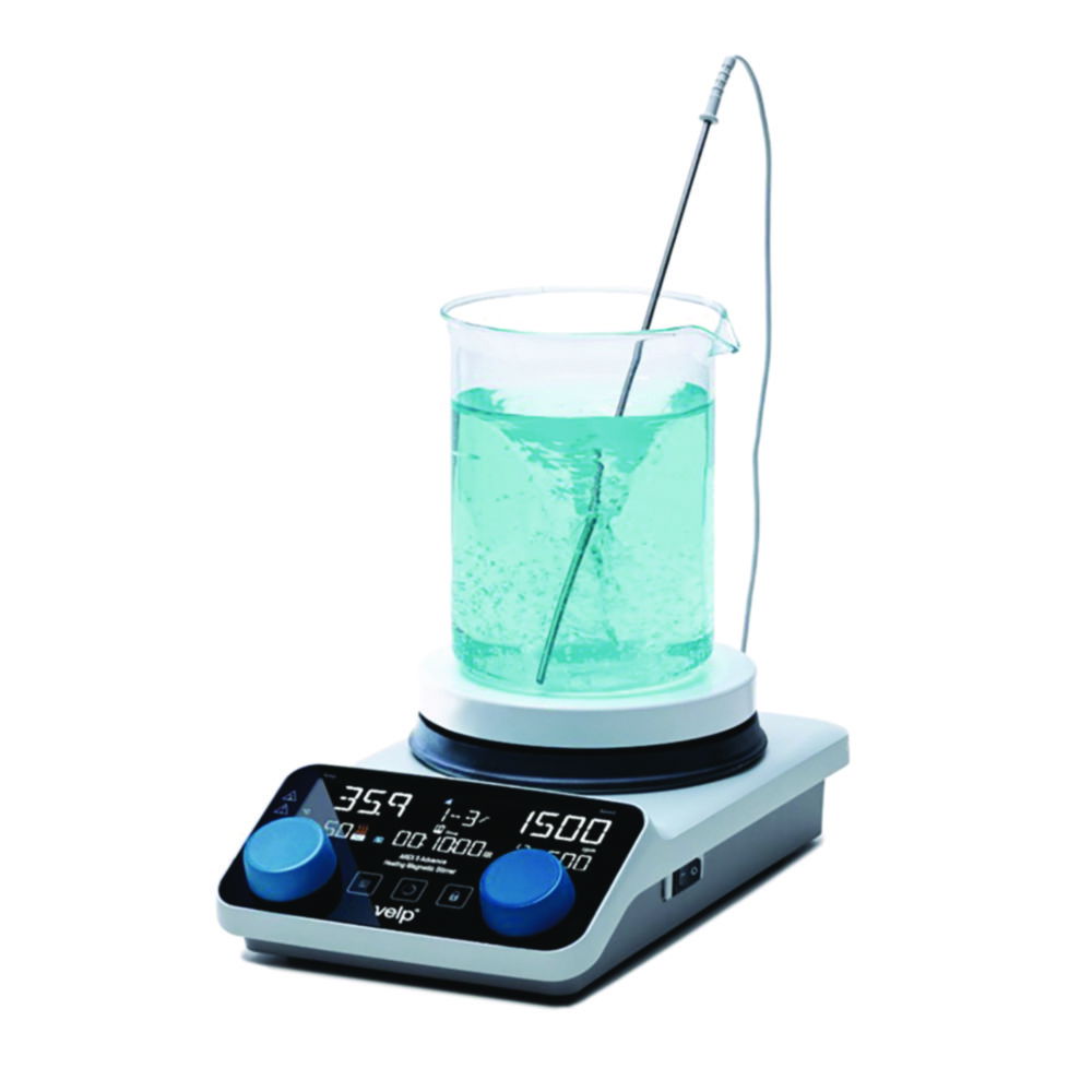 Magnetic stirrer with heating AREX 5 Advance System, with temperature probe Magnetic stirrer with heating AREX 5 Advance System, with temperature probe