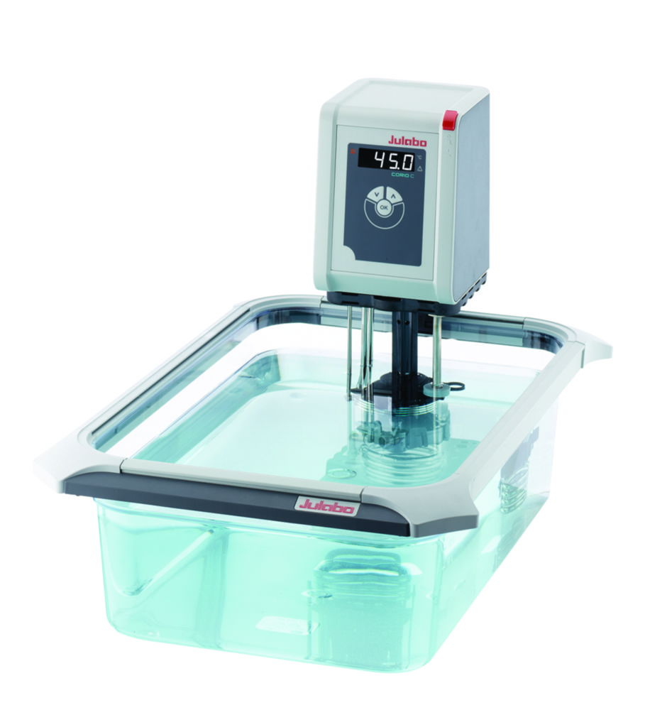 Heating bath circulators CORIO™ C-BT, with transparent bath tanks Heating bath circulators CORIO™ C-BT, with transparent bath tanks