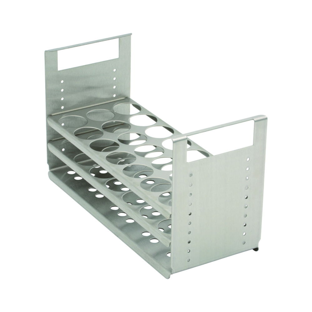 Test tube racks for shaking water baths SW, stainless steel
