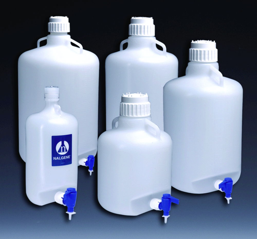 Aspirator carboys Nalgene™, LDPE Aspirator carboys Nalgene™, LDPE