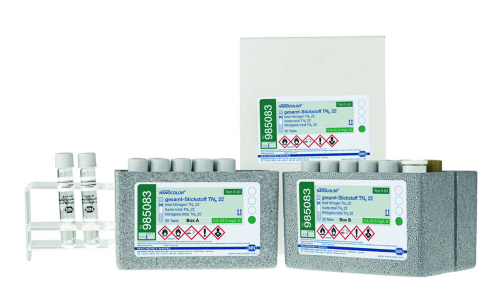 Tube tests NANOCOLOR® Nitrogen Tube tests NANOCOLOR® Nitrogen