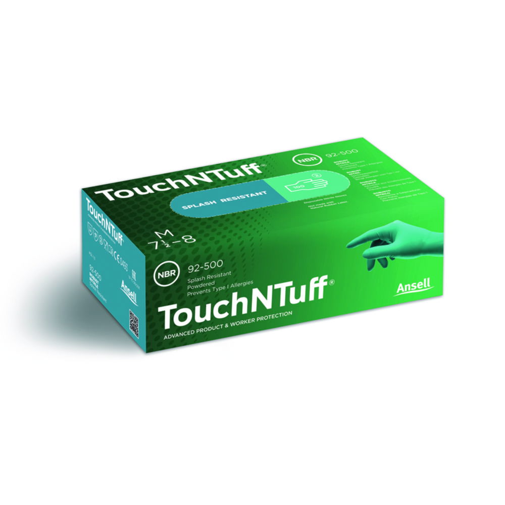 Disposable Gloves Touch N Tuff®, Nitrile, well powdered
