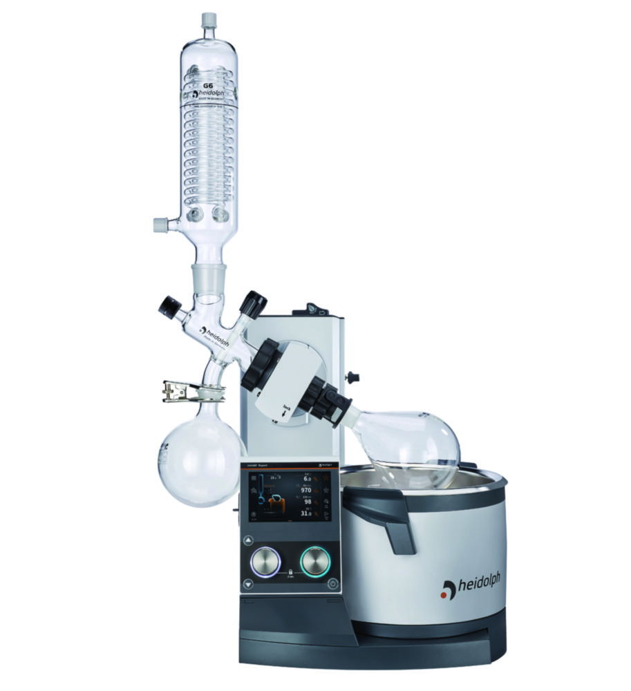 Rotary Evaporators Hei-VAP Expert Control, with motor lift, reflux condenser Rotary Evaporators Hei-VAP Expert Control, with motor lift, reflux condenser