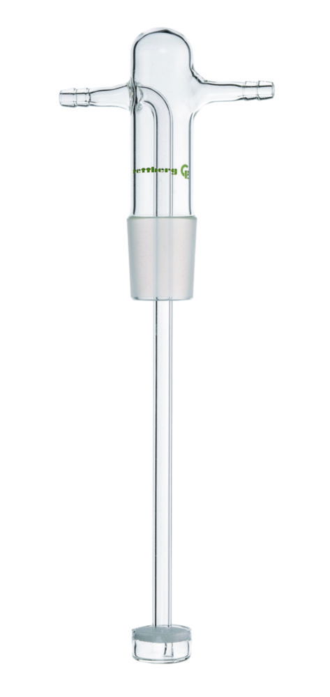 Gas washing bottle reservoirs, Drechsel, borosilicate glass 3.3