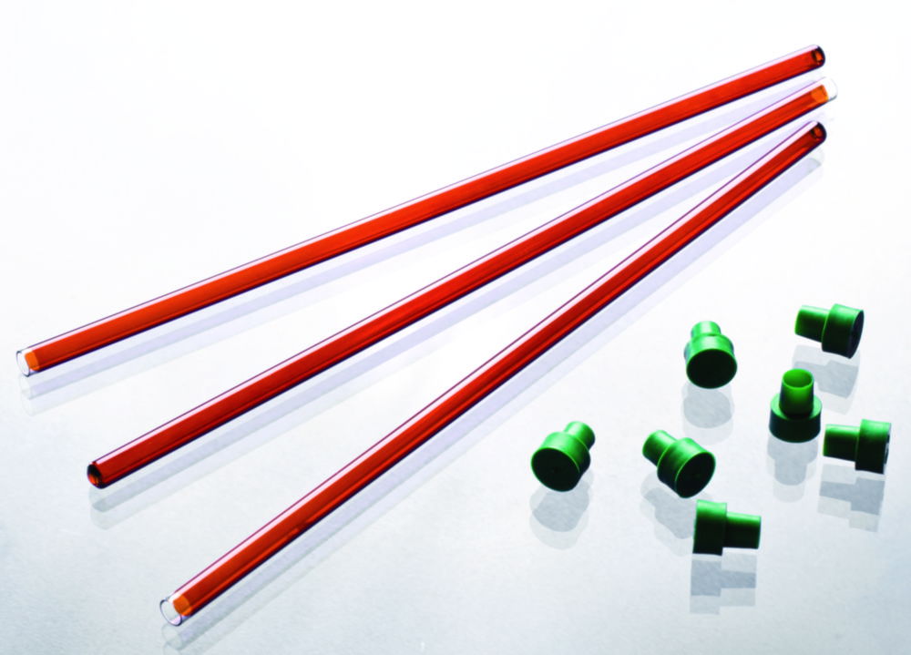 NMR tubes, diameter 3 and 5 mm, borosilicate glass 3.3, with UV protection NMR tubes, diameter 3 and 5 mm, borosilicate glass 3.3, with UV protection