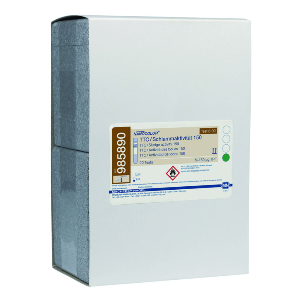 Tube tests NANOCOLOR® TTC / sludge activity Tube tests NANOCOLOR® TTC / sludge activity