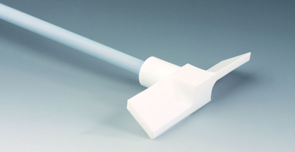 Stirrer Shafts with One Paddle, PTFE Stirrer Shafts with One Paddle, PTFE