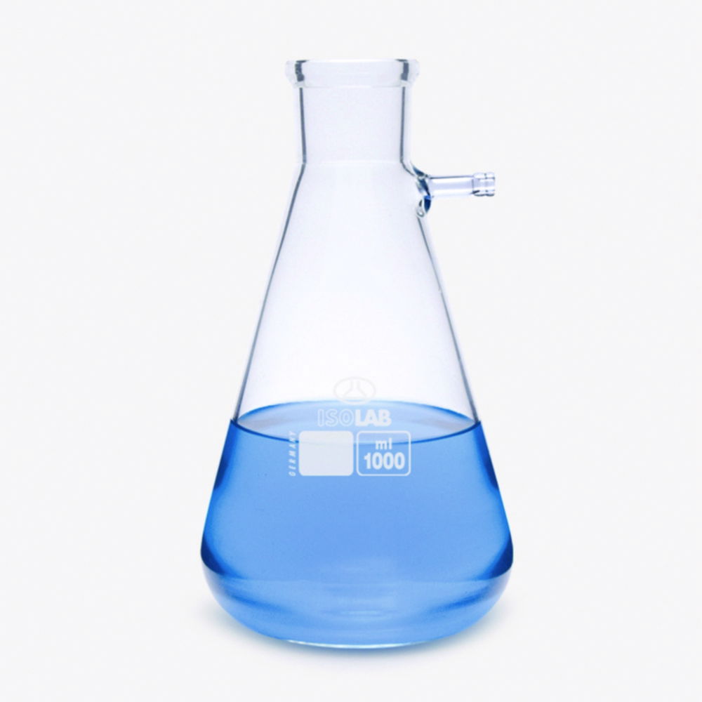 Filter flasks, Erlenmeyer shape, borosilicate glass 3.3 Filter flasks, Erlenmeyer shape, borosilicate glass 3.3